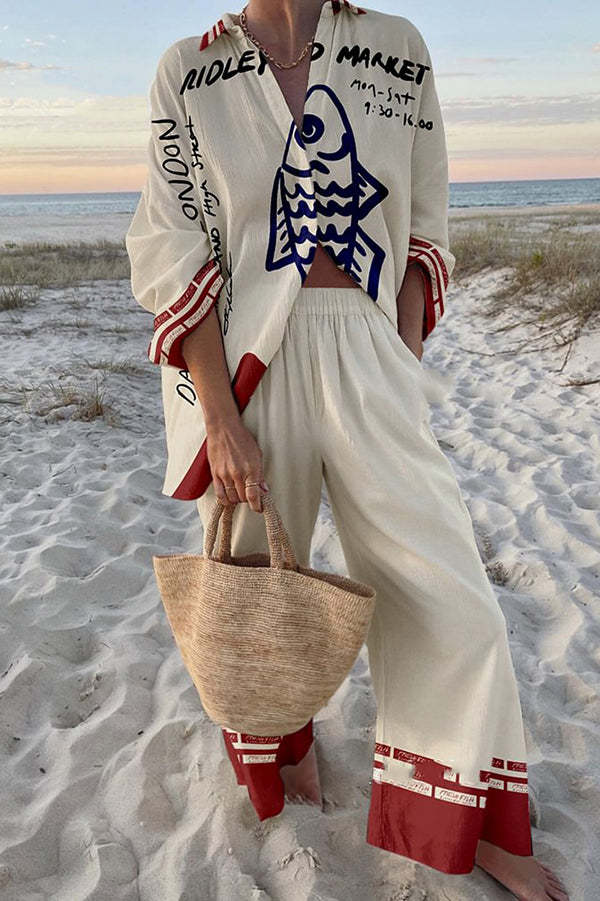 Angelica – Coastal-Inspired Women’s Linen Two-Piece Set