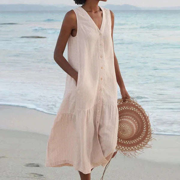 Edelyn – Breathable Women’s Sleeveless Summer Dress