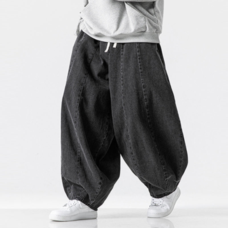 Luca – Retro-Fit Men’s Wide-Leg Denim Pants