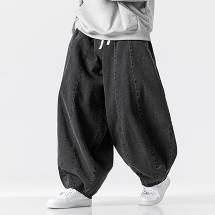 Luca – Retro-Fit Men’s Wide-Leg Denim Pants