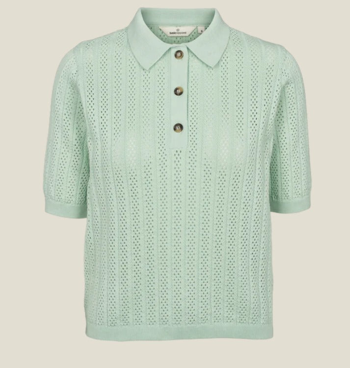 Everly – Cotton-Blend Women’s Classic Fit Polo Shirt