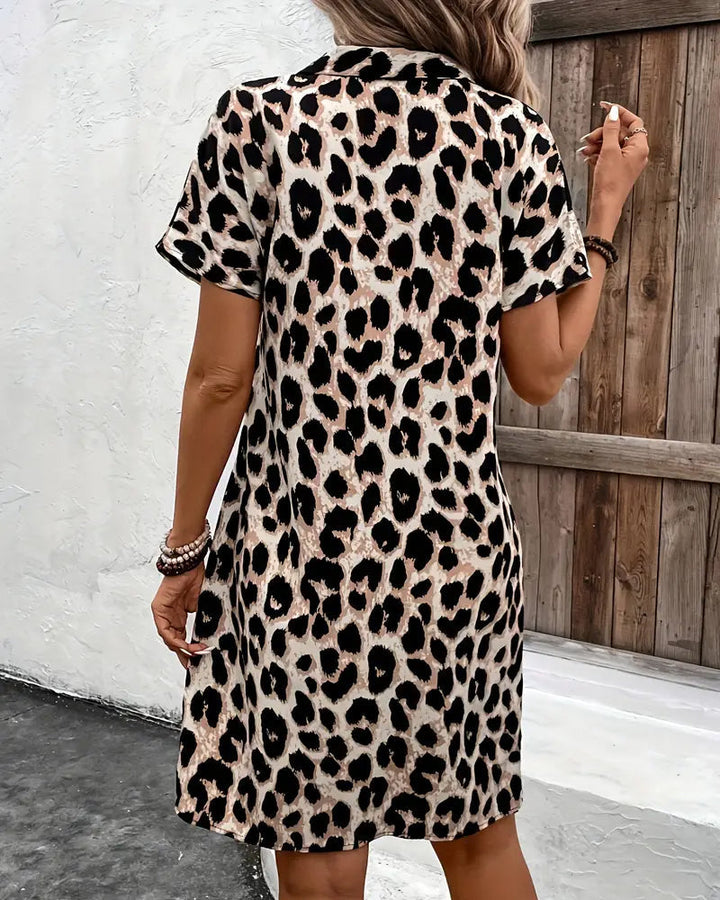Deya – Women’s Leopard Print Midi Dress