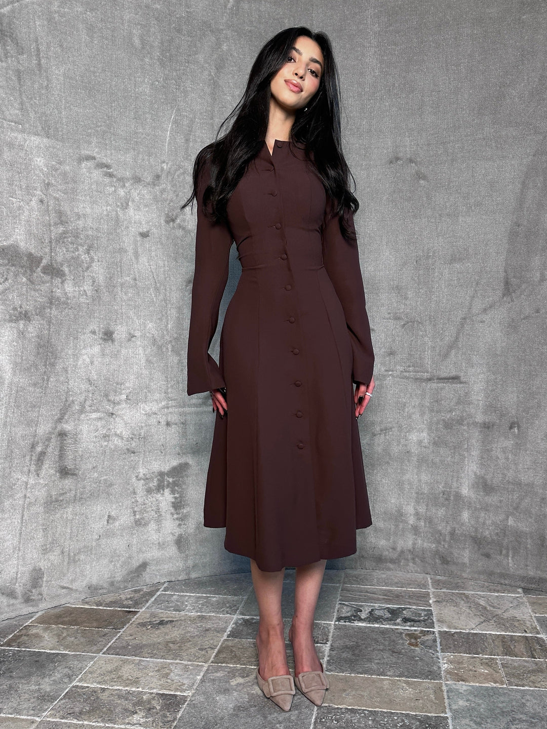 Julia – Pretty Women’s Midi Dress