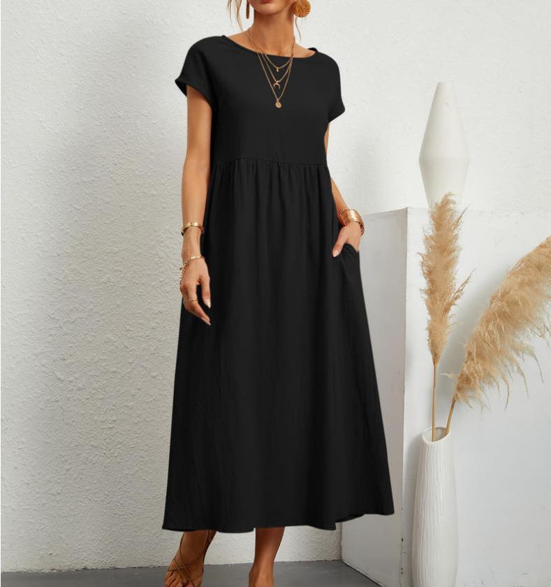Camillia – Lightweight Soft Cotton Women’s Dress with Pockets