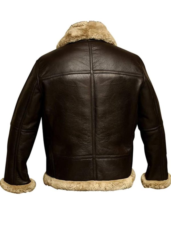 Noriel – Shearling-Lined Men’s Leather Jacket