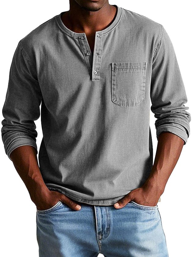 Diony – Heritage Men’s Henley Shirt