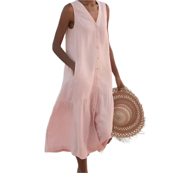 Edelyn – Breathable Women’s Sleeveless Summer Dress
