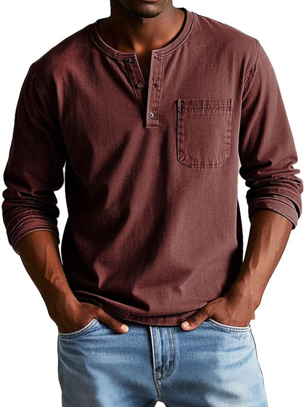 Diony – Heritage Men’s Henley Shirt