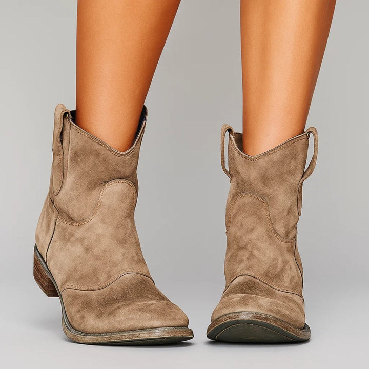Anne – Western-Inspired Women’s Ankle Boots
