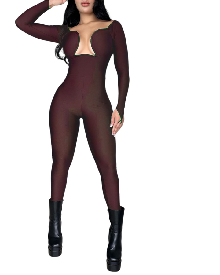 Blake – Curve-Hugging Women’s Sleeveless Jumpsuit