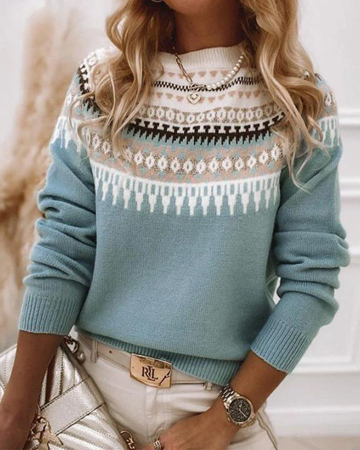 Jacinta – All-Season Women’s Knitted Sweater