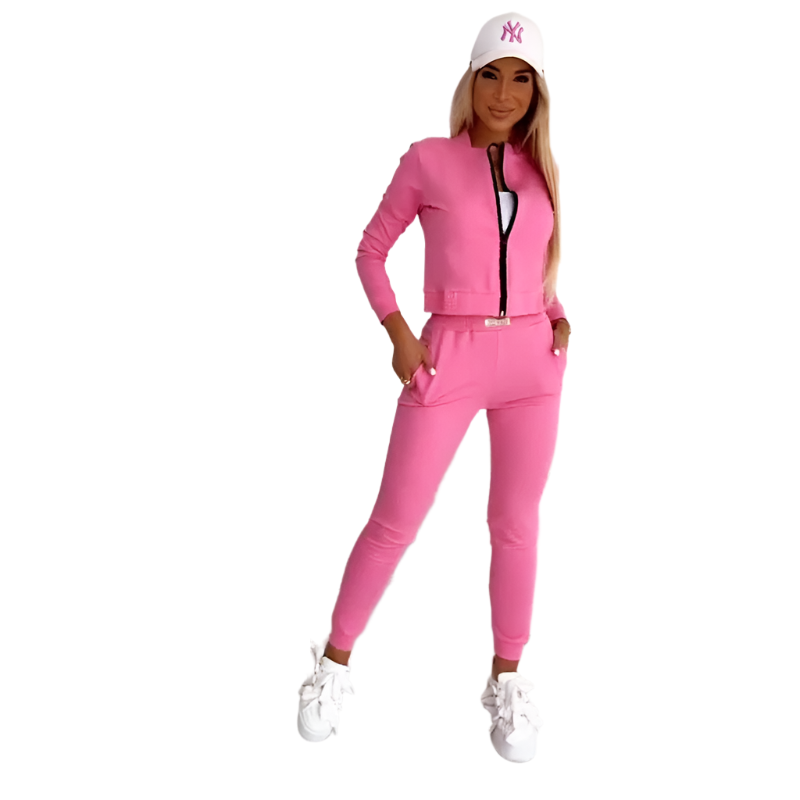 Amelia – Women's 3-Piece Zip-Up Tracksuit
