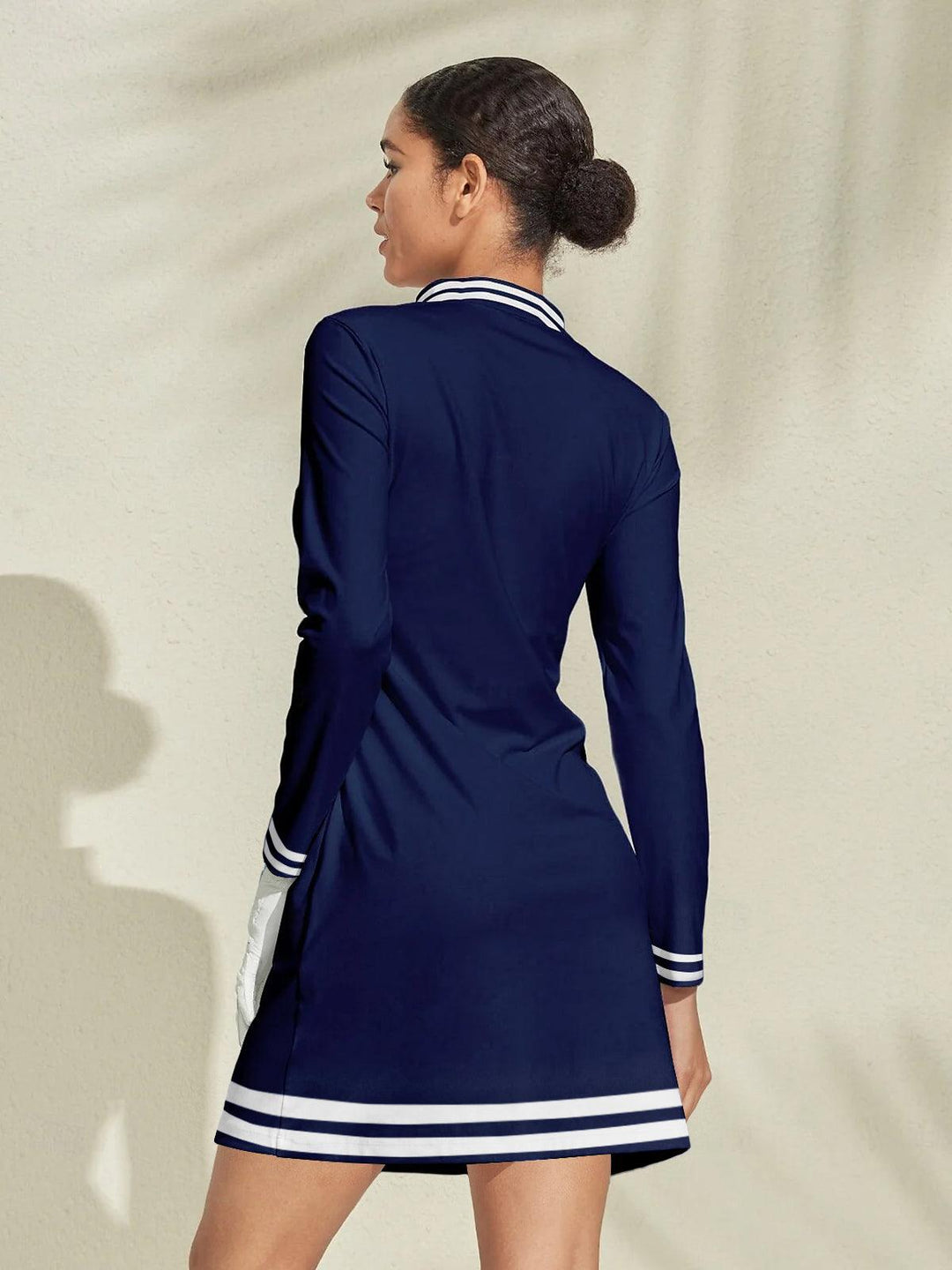 Esther – Women's Nautical Long Sleeve Dress