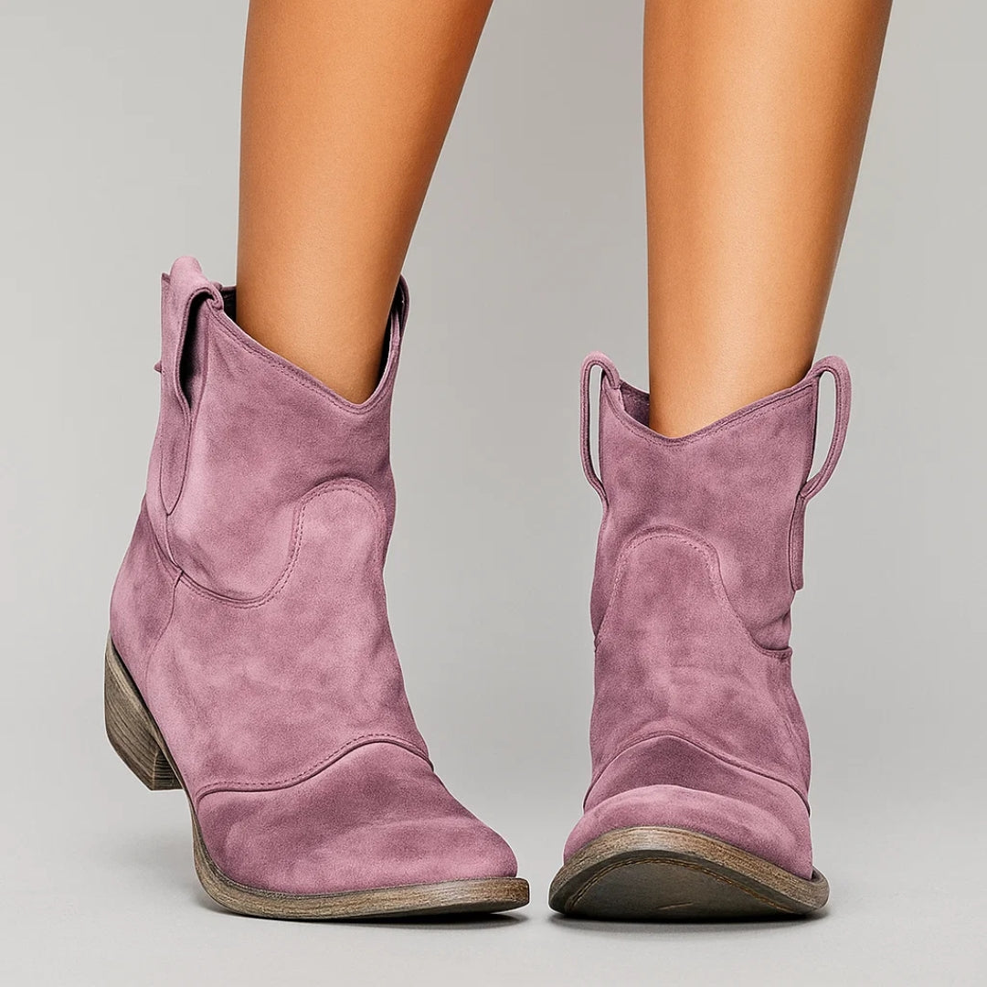 Anne – Western-Inspired Women’s Ankle Boots