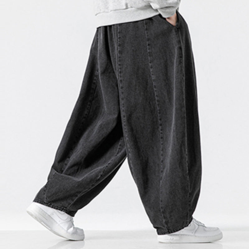 Luca – Retro-Fit Men’s Wide-Leg Denim Pants