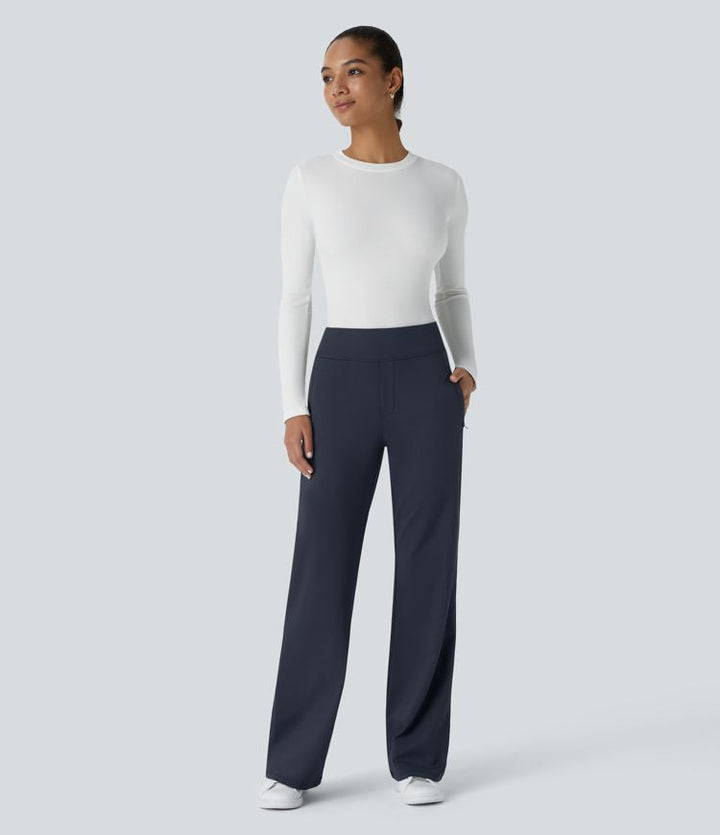 Camille – High-Waist Women’s Flared Pants