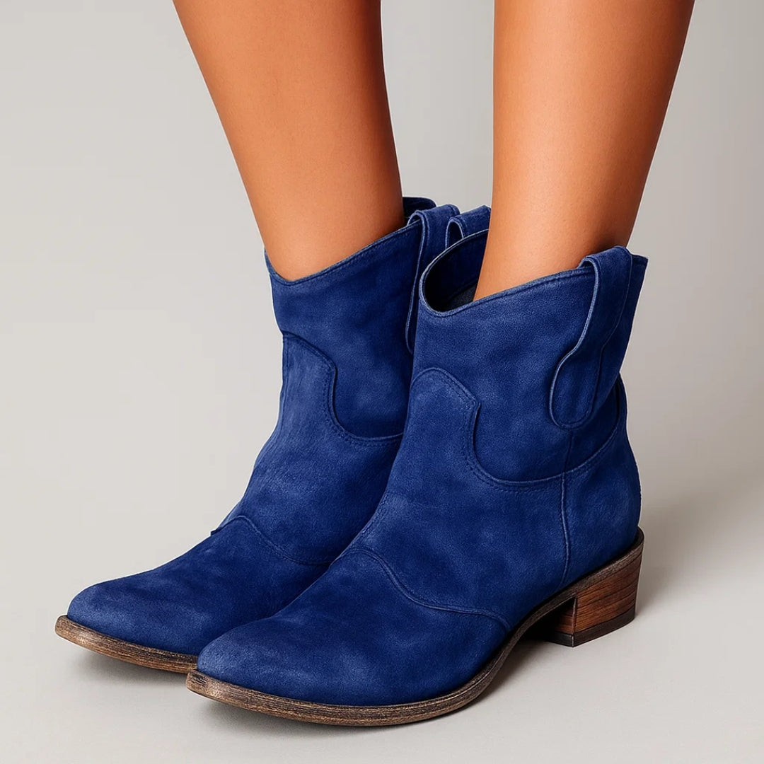 Anne – Western-Inspired Women’s Ankle Boots