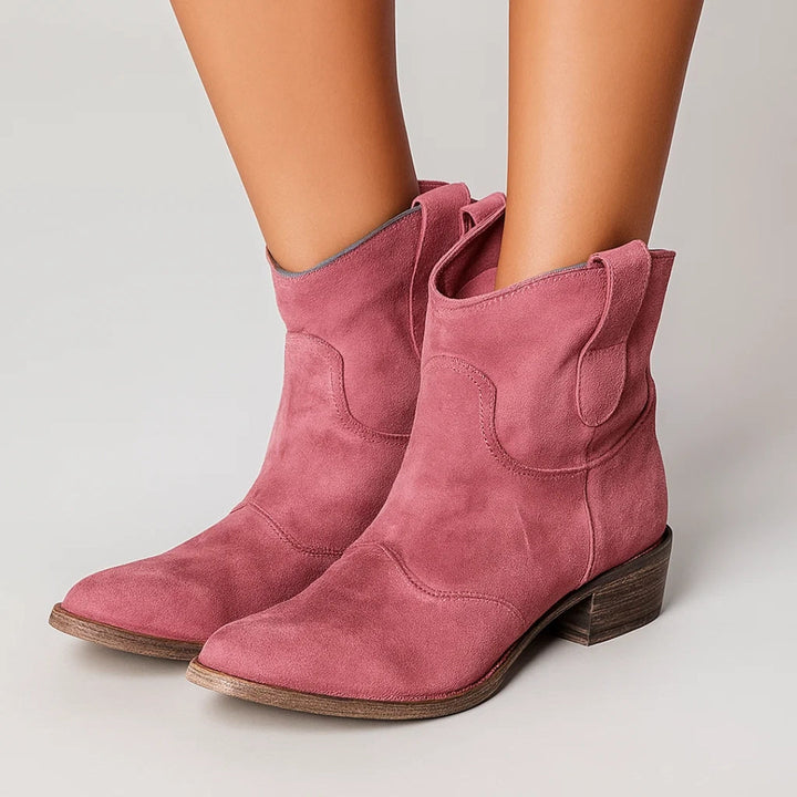 Anne – Western-Inspired Women’s Ankle Boots