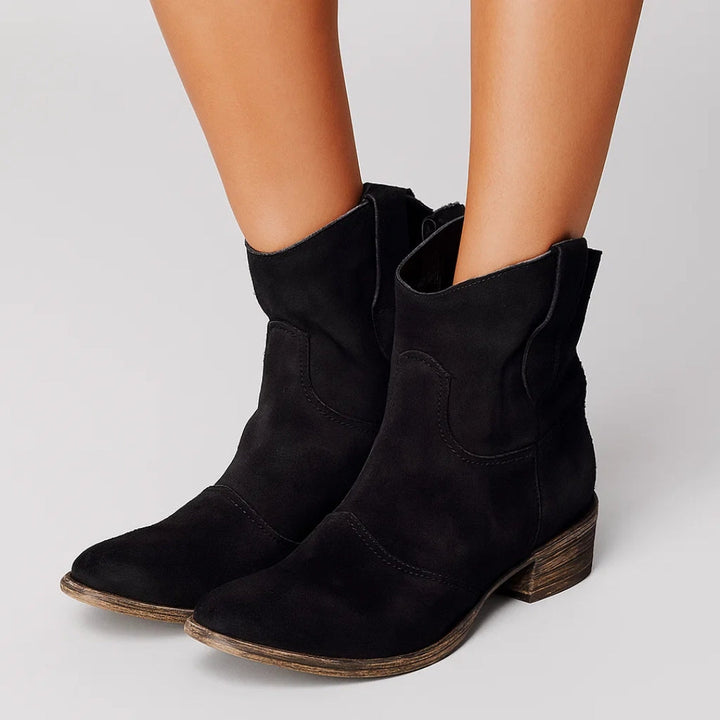 Anne – Western-Inspired Women’s Ankle Boots