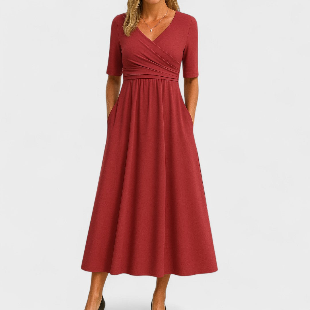 Patricia – Flattering Women’s Midi Day-to-Night Dress