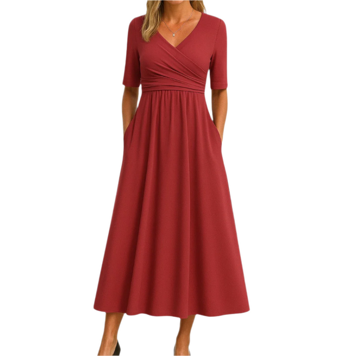 Patricia – Flattering Women’s Midi Day-to-Night Dress