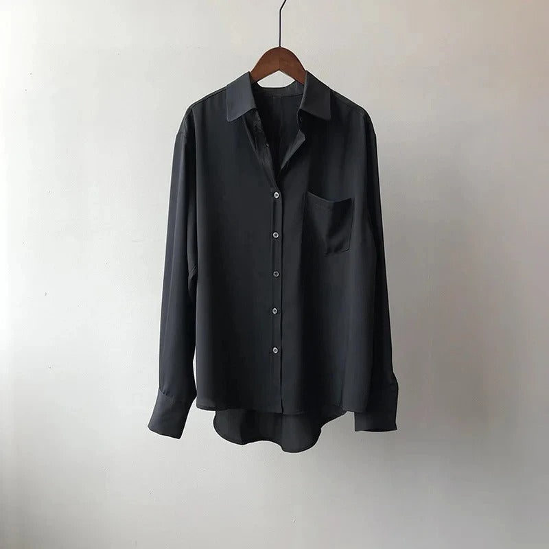 Sheila – Chiffon Long Sleeve Women’s Blouse