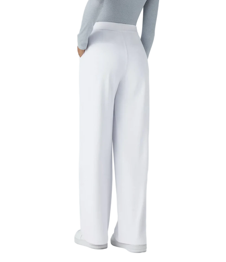 Ellie – High-Waist Women’s Tailored Trousers with Zip Pockets