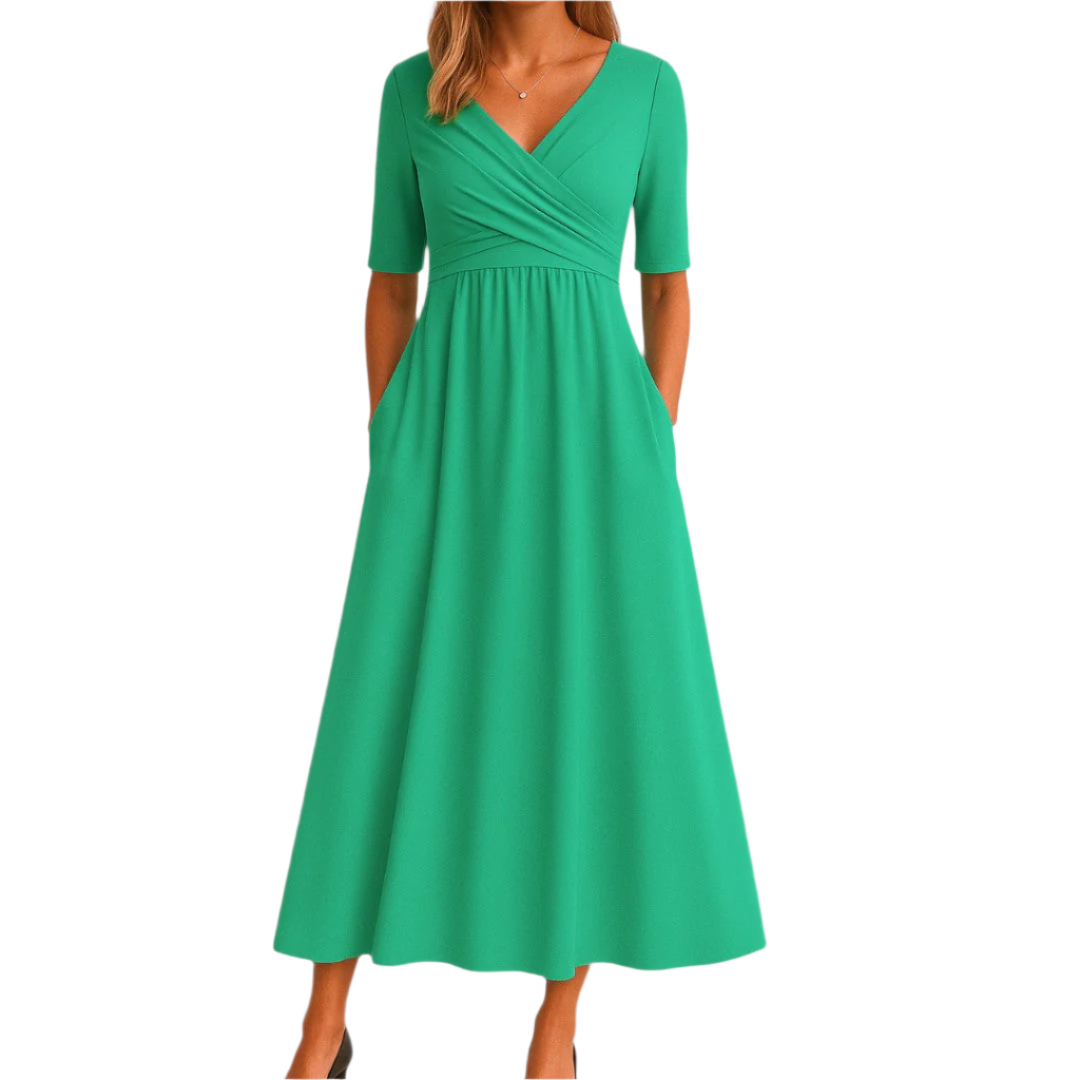 Patricia – Flattering Women’s Midi Day-to-Night Dress