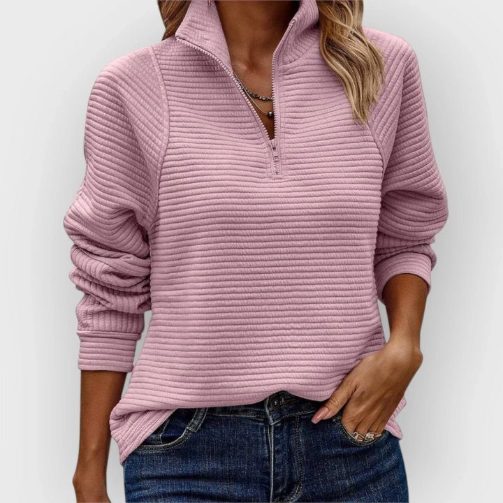 Giovanna – Versatile Women’s Half-Zip Sweater