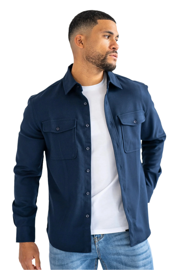 Leonardo – Men’s Relaxed-Fit Overshirt