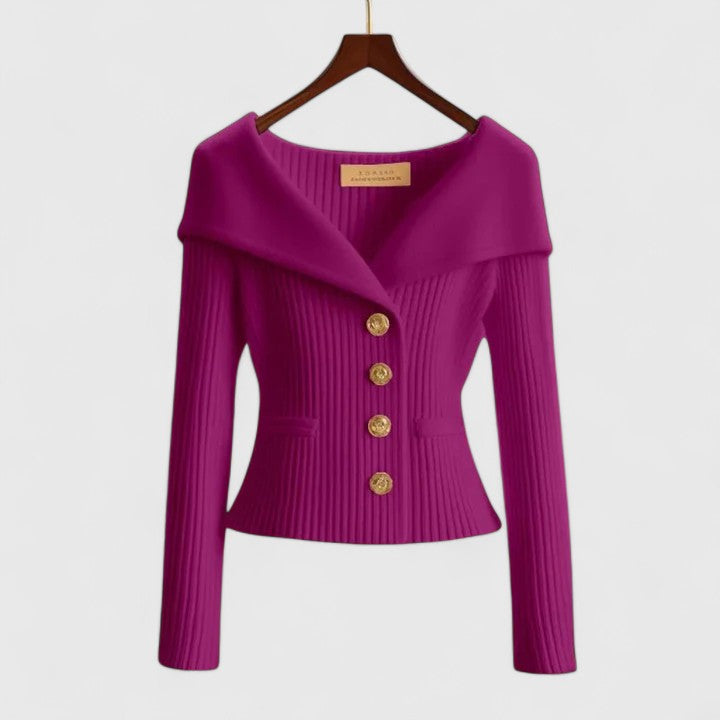 Giulia – Soft-Knit Women’s Elegant Cardigan