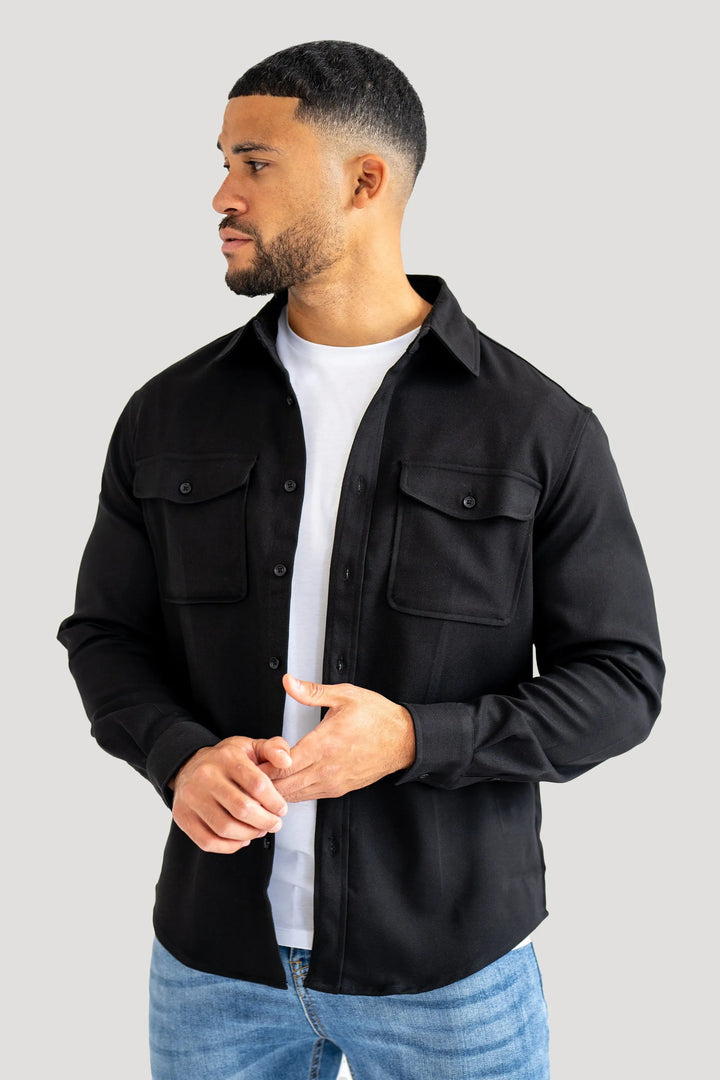 Leonardo – Men’s Relaxed-Fit Overshirt