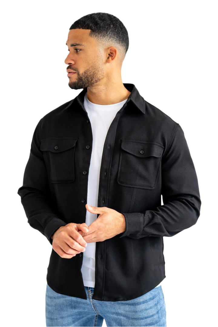 Leonardo – Men’s Relaxed-Fit Overshirt