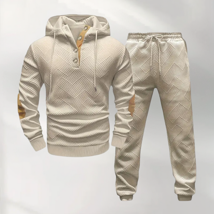 Alessandro – Men’s Textured Knit Loungewear Set