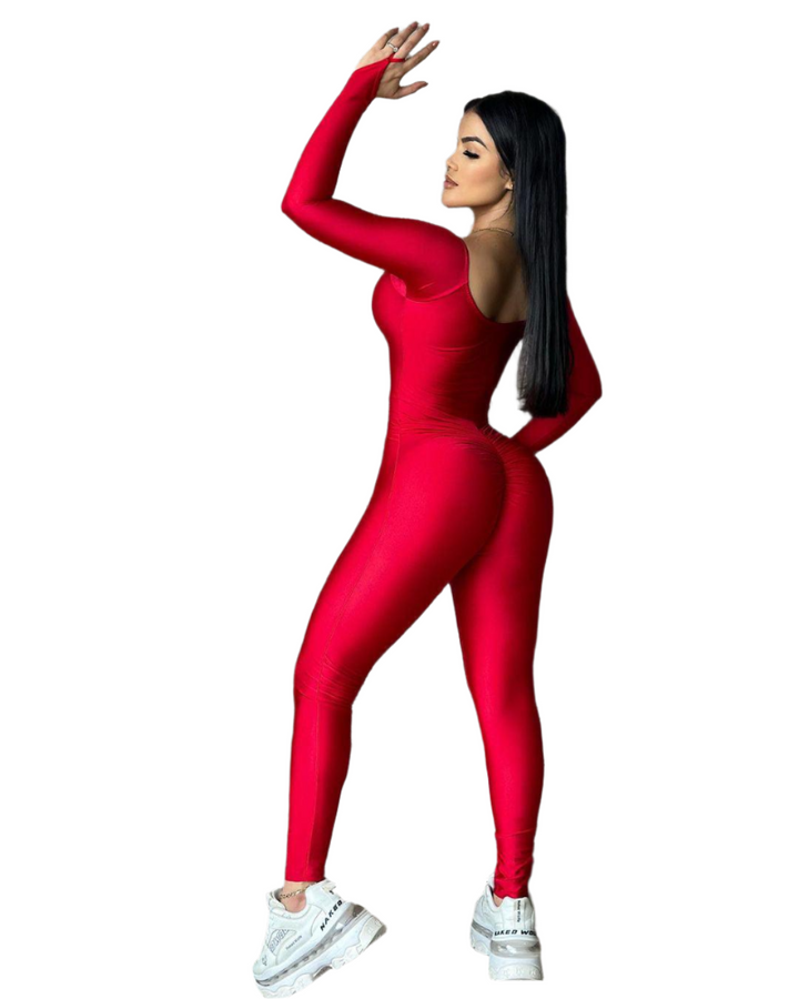 Blake – Curve-Hugging Women’s Sleeveless Jumpsuit
