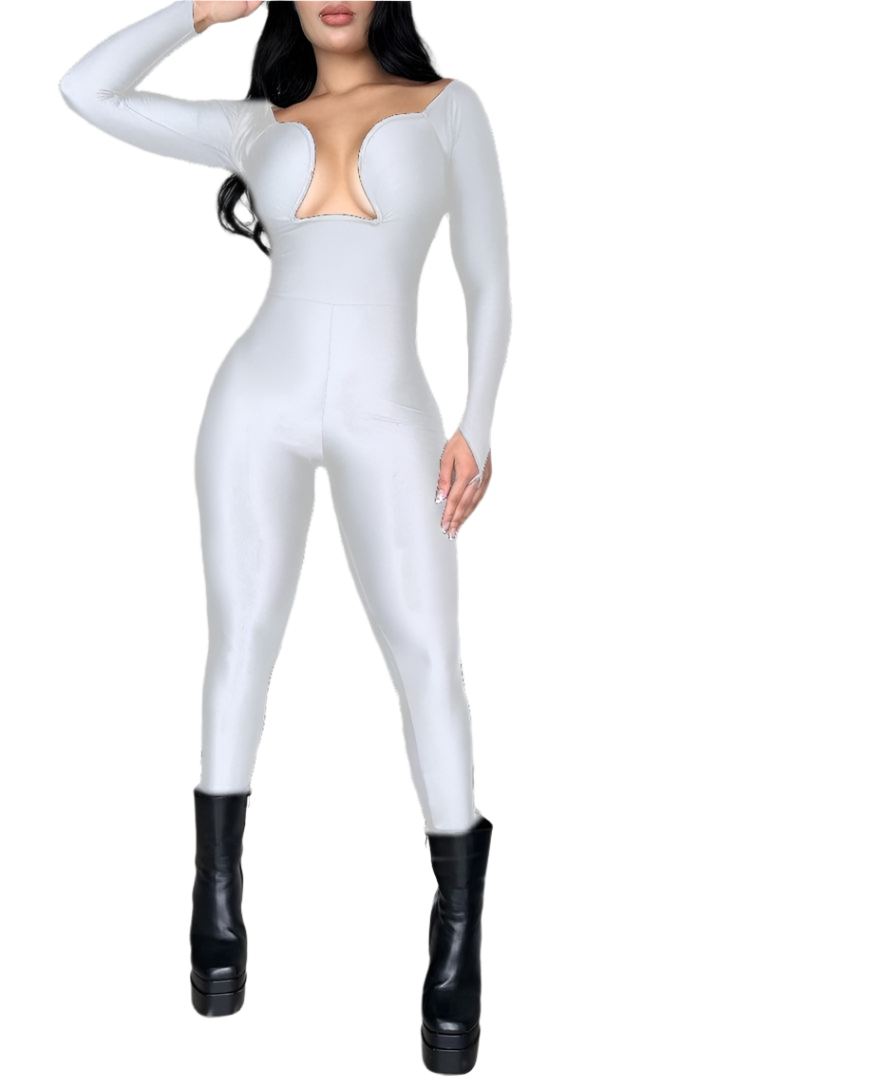 Blake – Curve-Hugging Women’s Sleeveless Jumpsuit