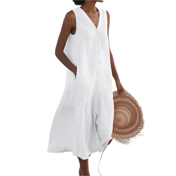 Edelyn – Breathable Women’s Sleeveless Summer Dress