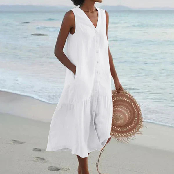 Edelyn – Breathable Women’s Sleeveless Summer Dress