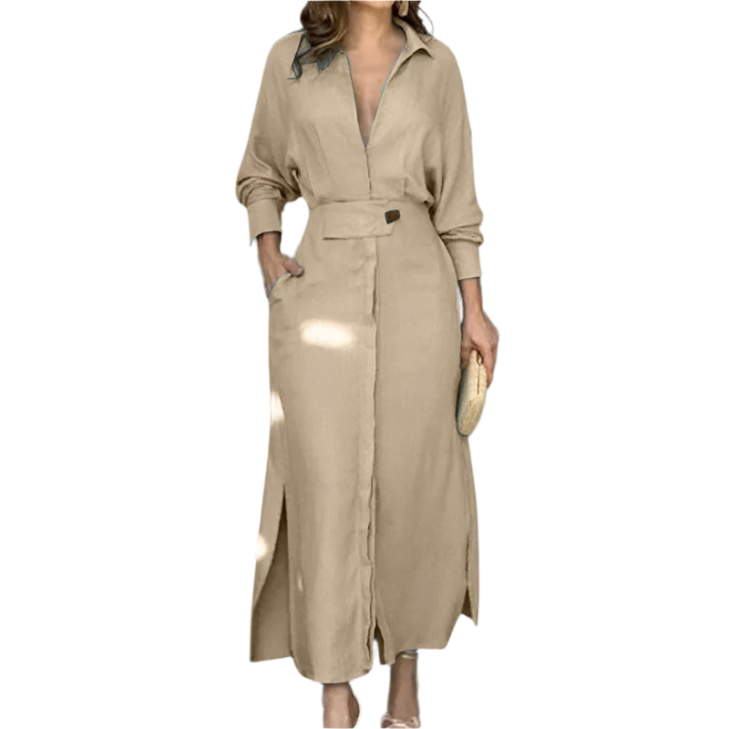Sydney – Flowy Fit Women’s Casual Belted Dress