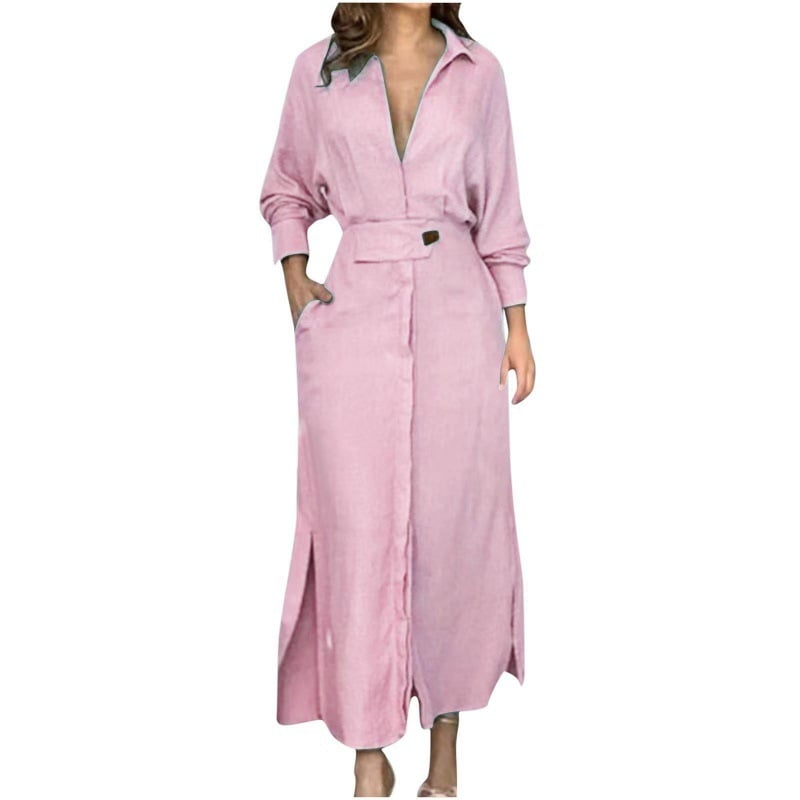 Sydney – Flowy Fit Women’s Casual Belted Dress