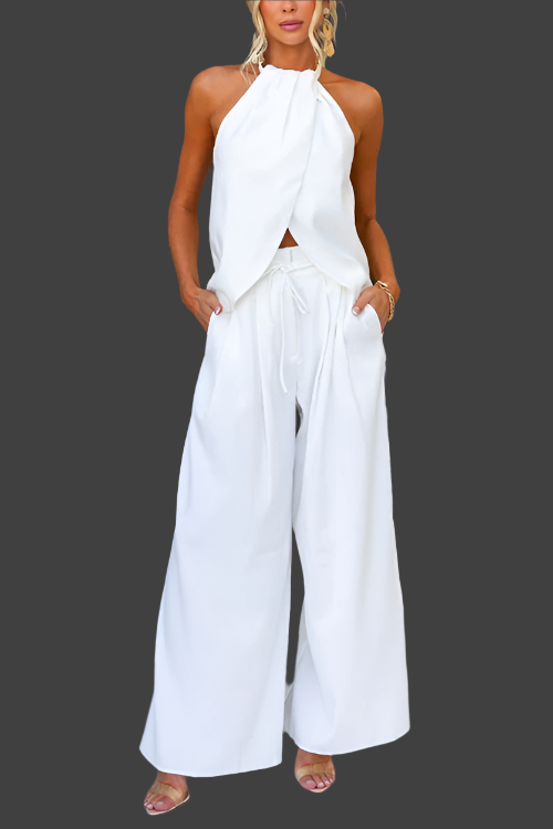 Celeste – Stylish Women’s Two-Piece Halter Set