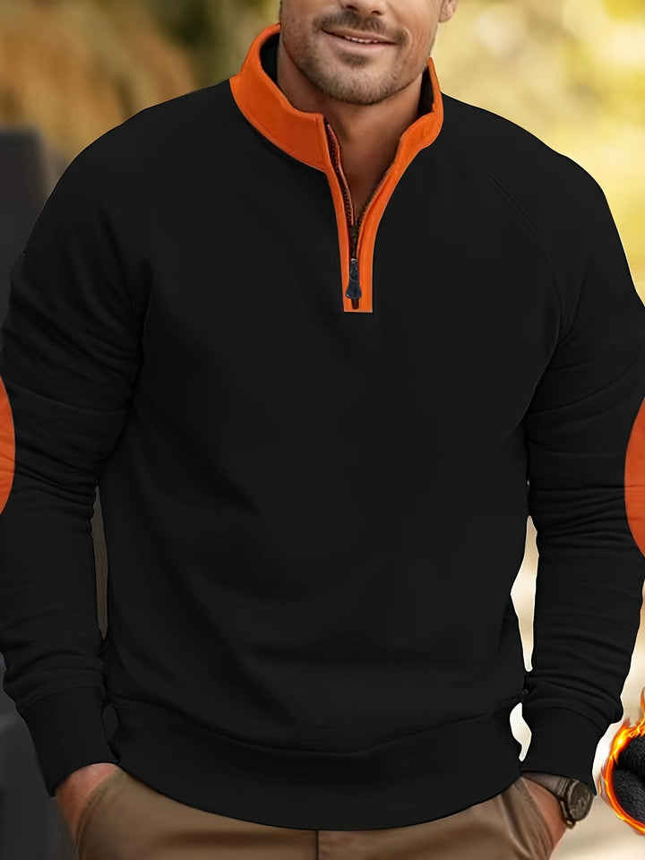 Ricky – Versatile Men’s Quarter-Zip Pullover