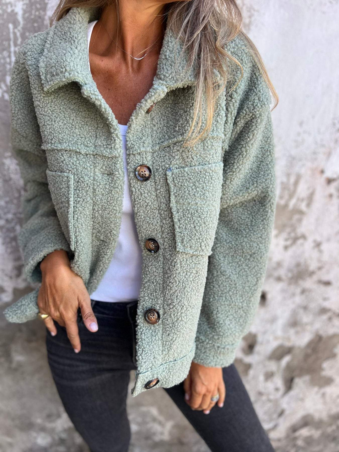 Alexa – Soft-Teddy Women’s Spring Jacket