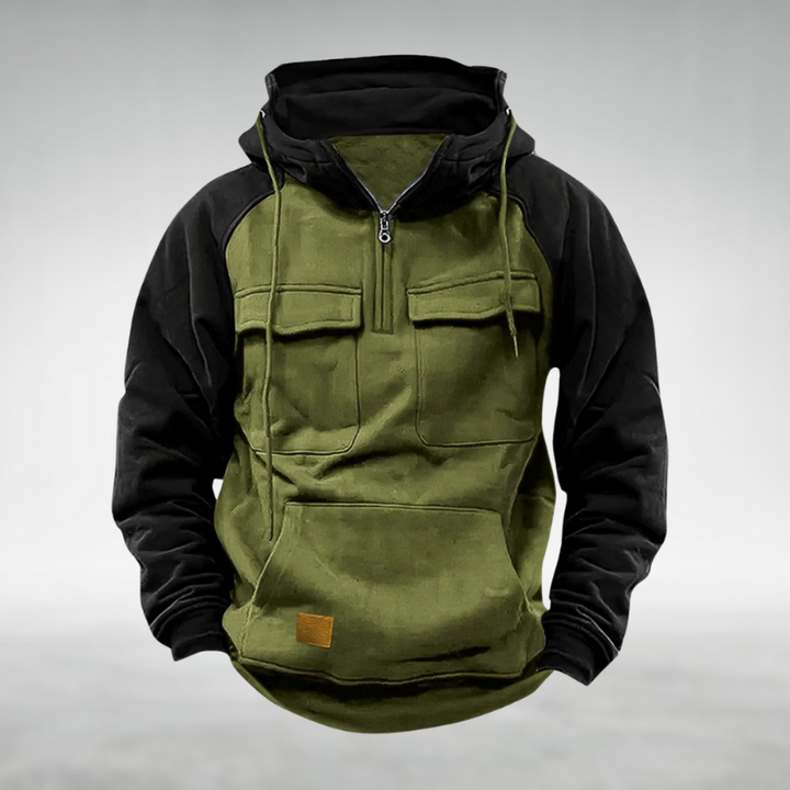 Mike – Two-Tone Men’s Winter Hoodie