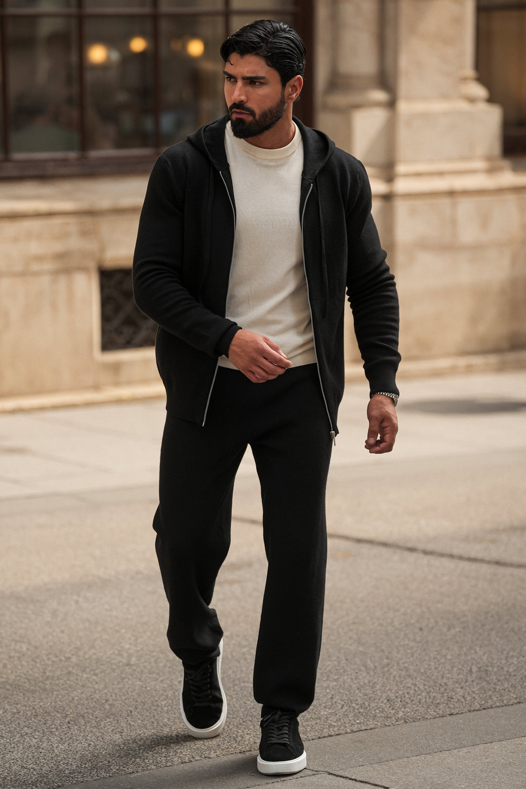 Luca – Men’s Elite Cashmere Hoodie