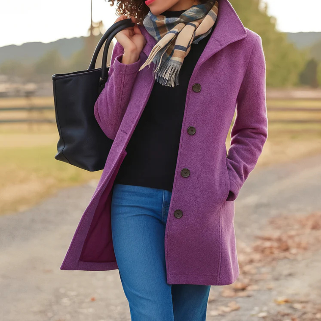 Trissha – Women’s Transitional Button Coat