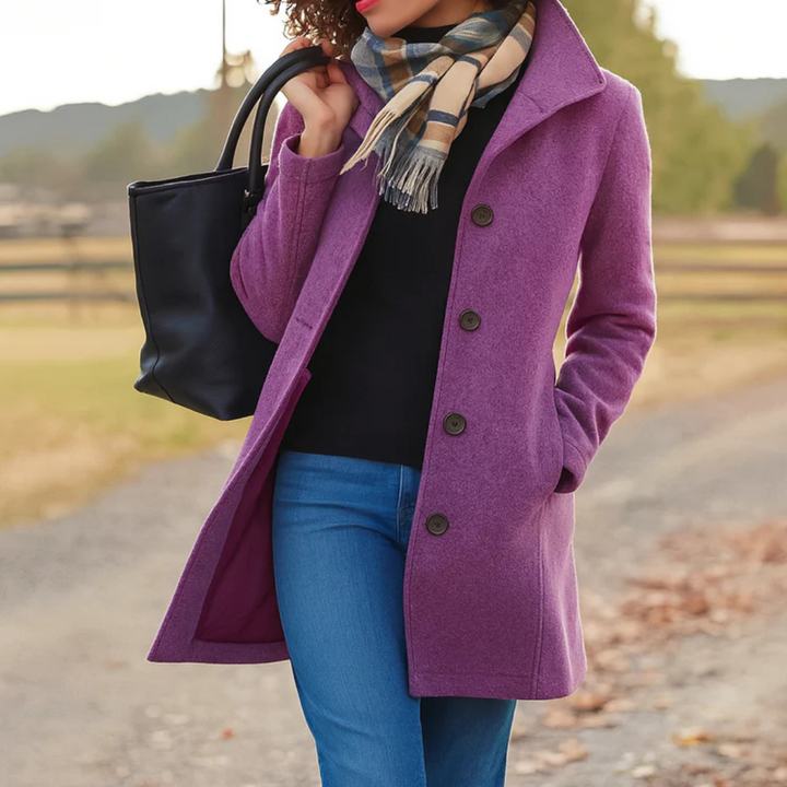 Trissha – Women’s Transitional Button Coat