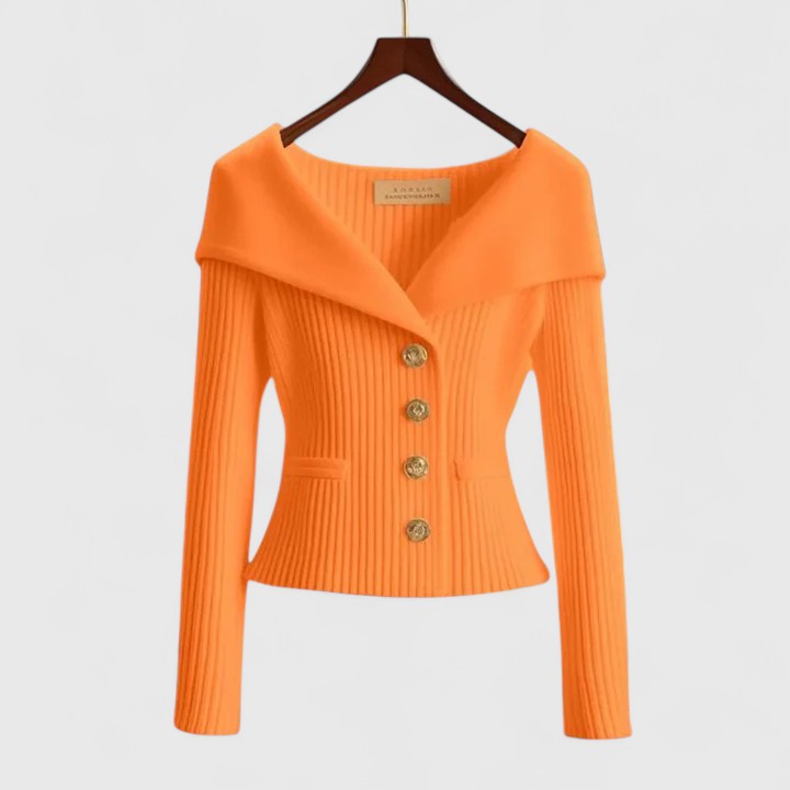 Giulia – Soft-Knit Women’s Elegant Cardigan