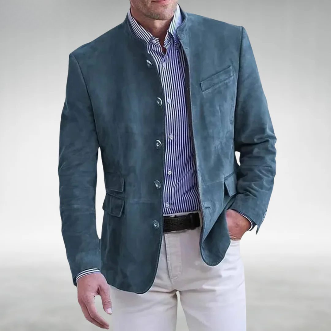Jhun – Suede Men’s Tailored Jacket