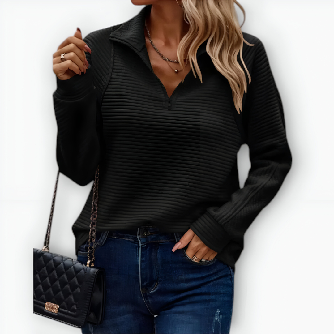 Giovanna – Versatile Women’s Half-Zip Sweater